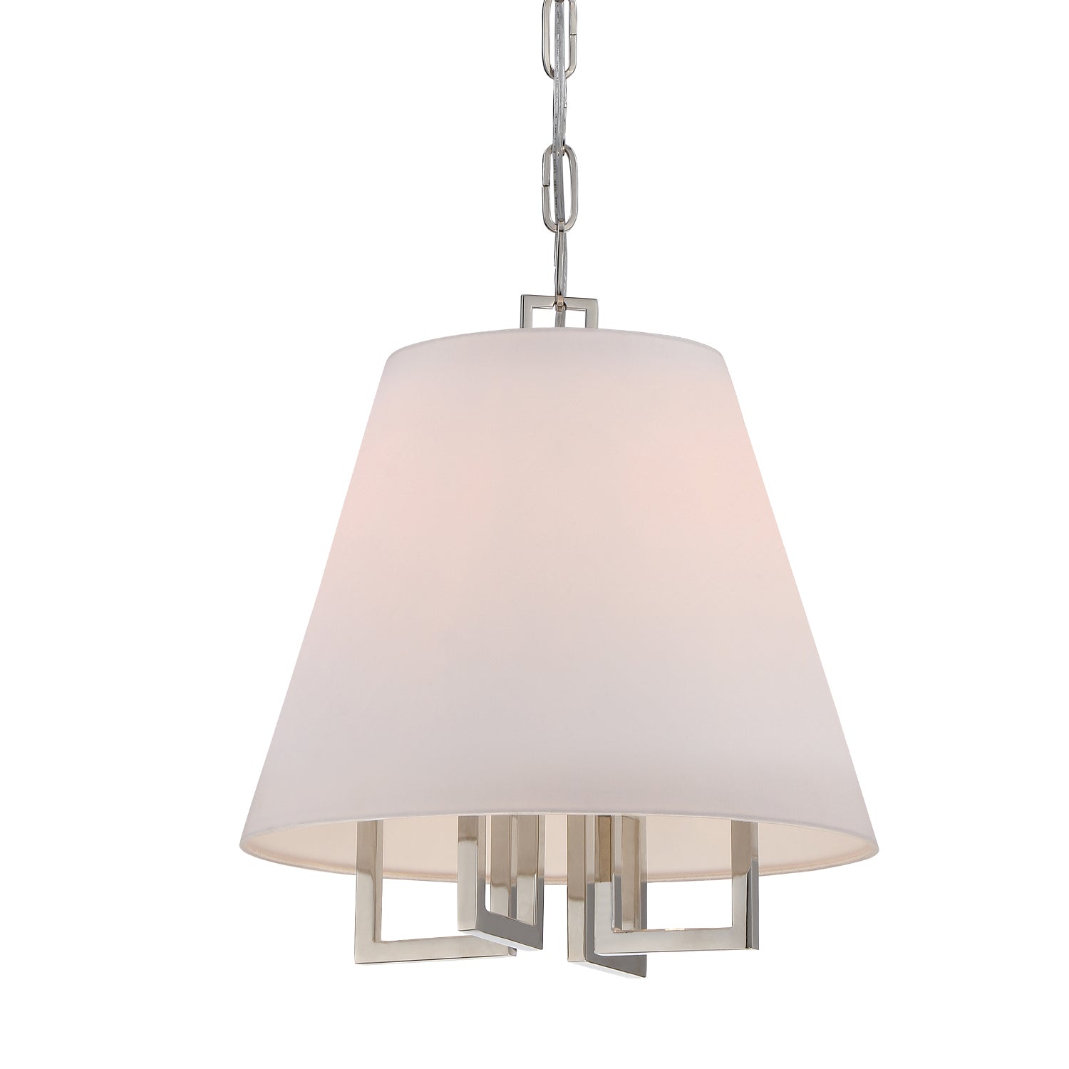 Crystorama - 2254-PN - Four Light Mini Chandelier - Westwood - Polished Nickel