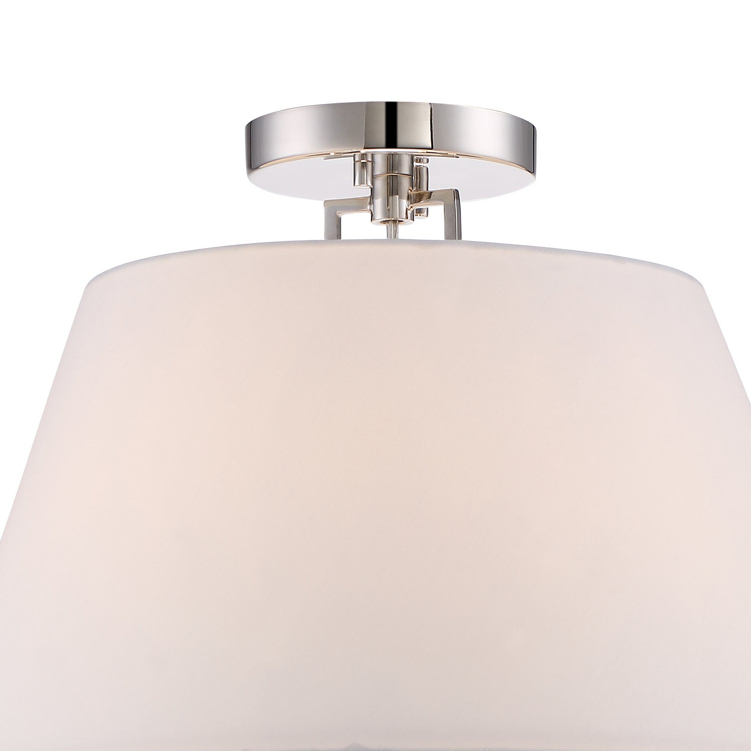 Crystorama - 2255-PN_CEILING - Five Light Semi Flush Mount - Westwood - Polished Nickel