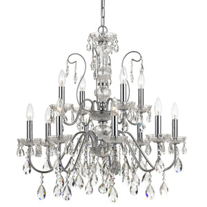 Crystorama - 3229-CH-CL-MWP - 26 Light Chandelier - Imperial - Polished Chrome