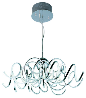 ET2 - E21415-PC - LED Pendant - Chaos - Polished Chrome