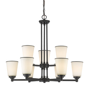 Z-Lite - 432-9BRZ - Nine Light Chandelier - Jarra - Bronze