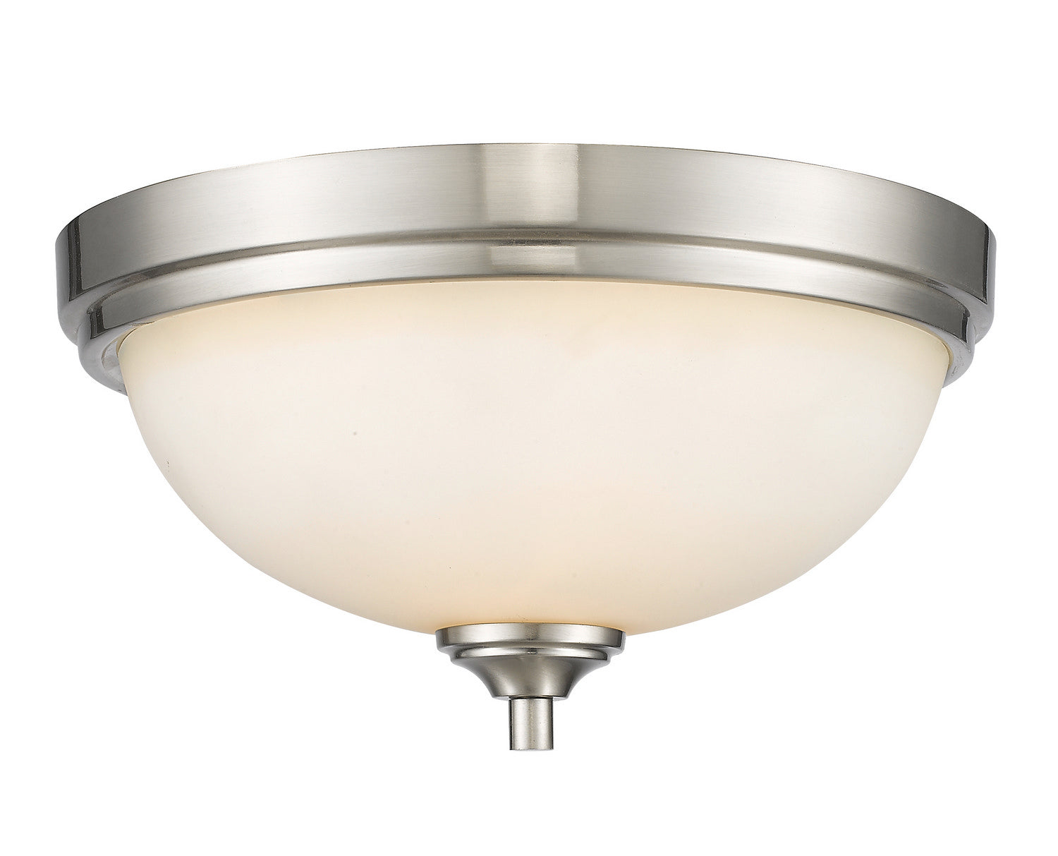 Z-Lite - 435F2-BN - Two Light Flush Mount - Bordeaux - Brushed Nickel