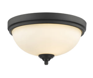 Z-Lite - 435F2-BRZ - Two Light Flush Mount - Bordeaux - Bronze