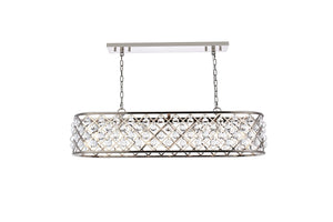 Elegant Lighting - 1215G50PN/RC - Seven Light Chandelier - Madison - Polished Nickel