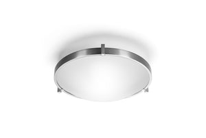 Estiluz - t-2124L-37 - LED Flush Mount - Classics - Nickel