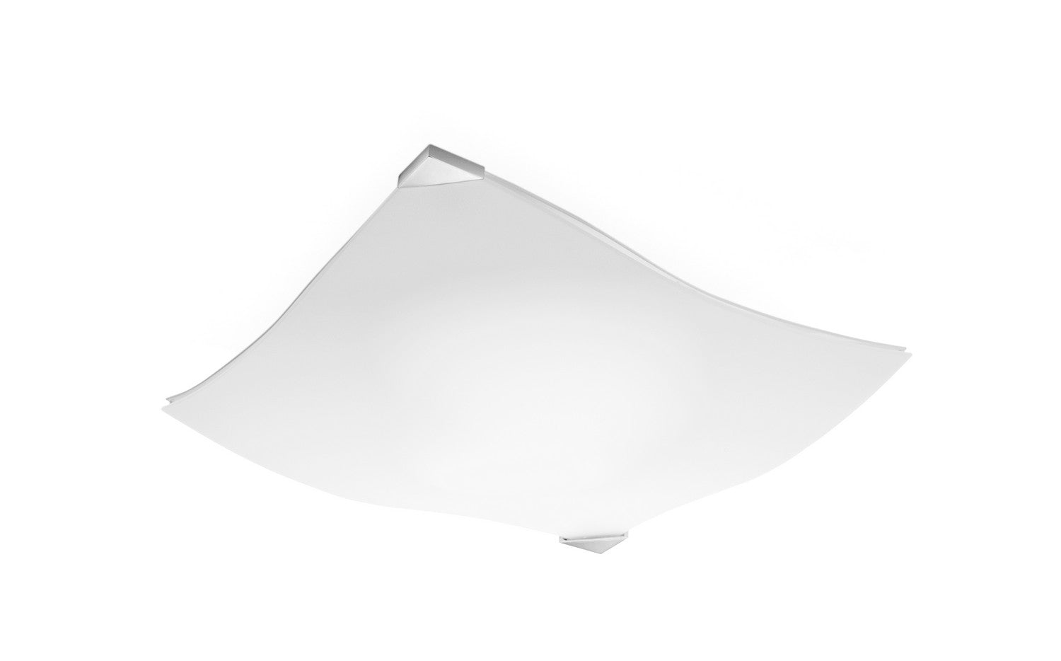 Estiluz - t-2752L-37 - LED Flush Mount - Bent - Nickel