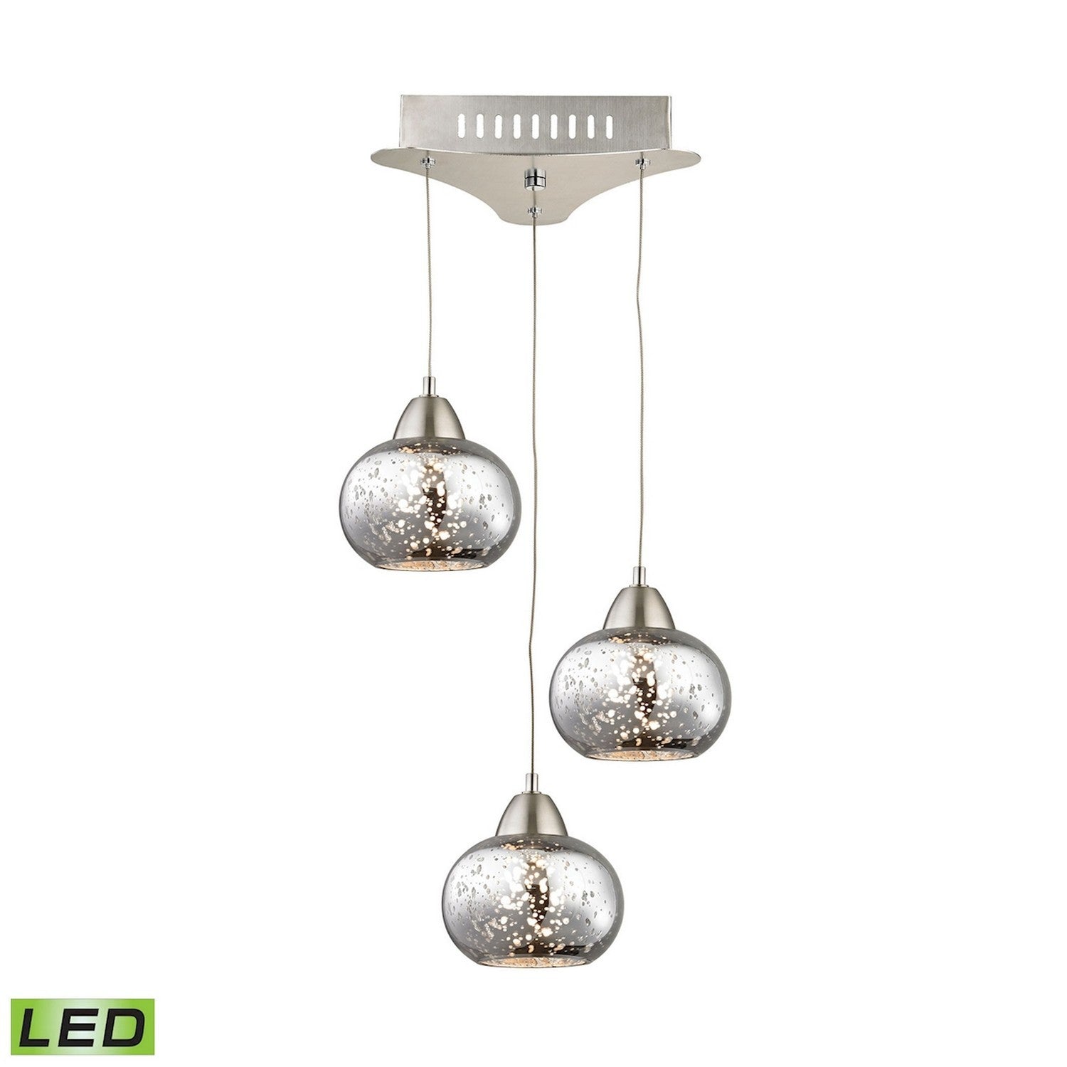 ELK Home - LCA403-113-16M - LED Pendant - Ciotola - Satin Nickel