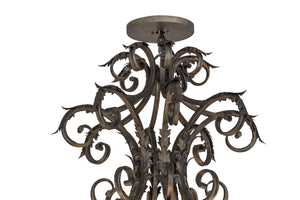 Meyda Tiffany - 116521 - 32 Light Chandelier - Serratina - French Bronze