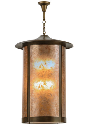 Meyda Tiffany - 119096 - Eight Light Pendant - Fulton - Antique Copper