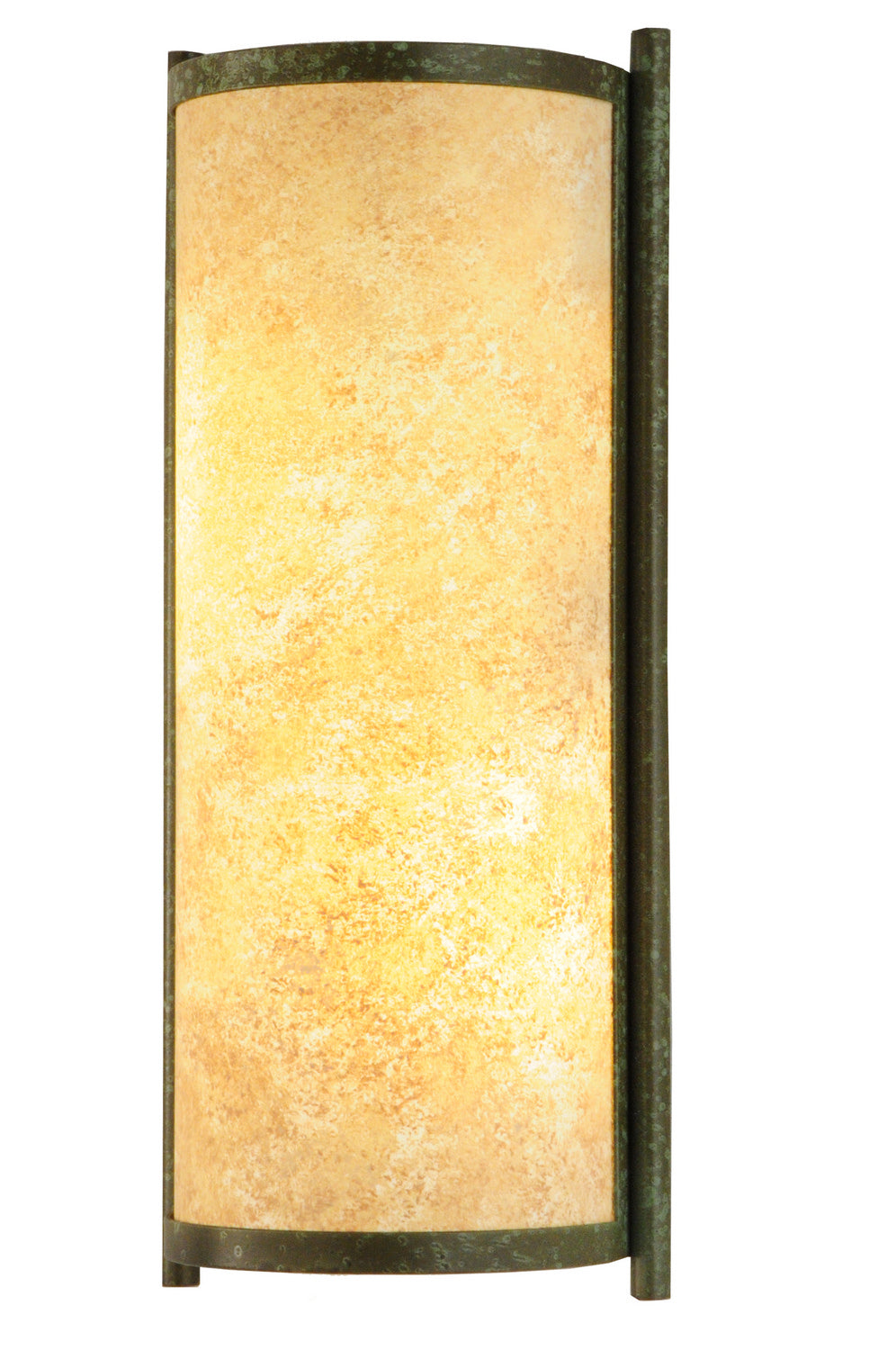 Meyda Tiffany - 139943 - Wall Sconce - Cilindro - Weathered Brass