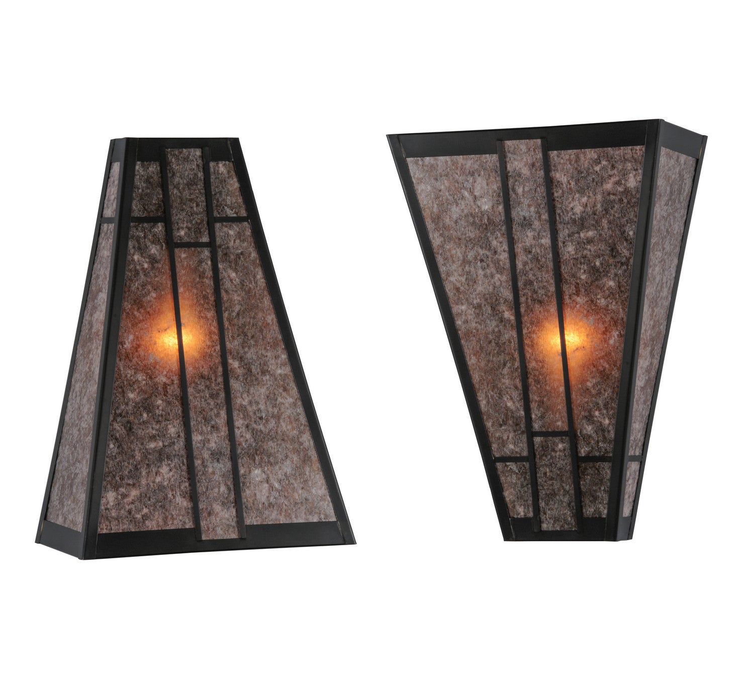 Meyda Tiffany - 142006 - One Light Wall Sconce - Yosemite - Craftsman Brown