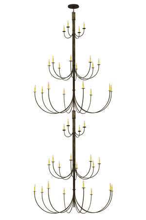 Meyda Tiffany - 143565 - 40 Light Chandelier - Cheal - Timeless Bronze