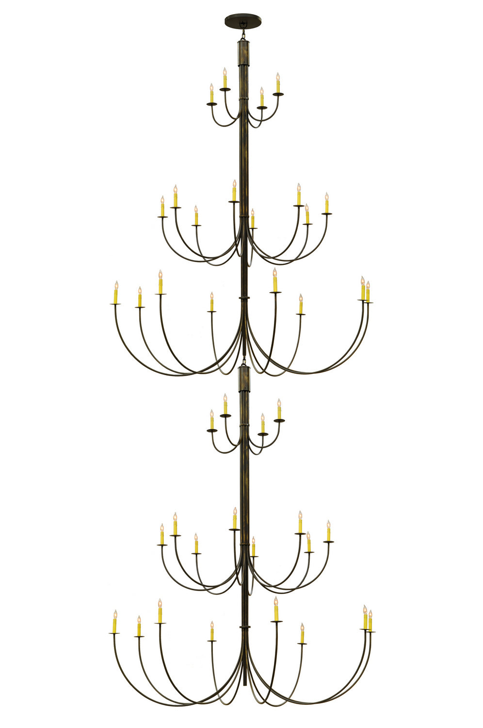 Meyda Tiffany - 143565 - 40 Light Chandelier - Cheal - Timeless Bronze