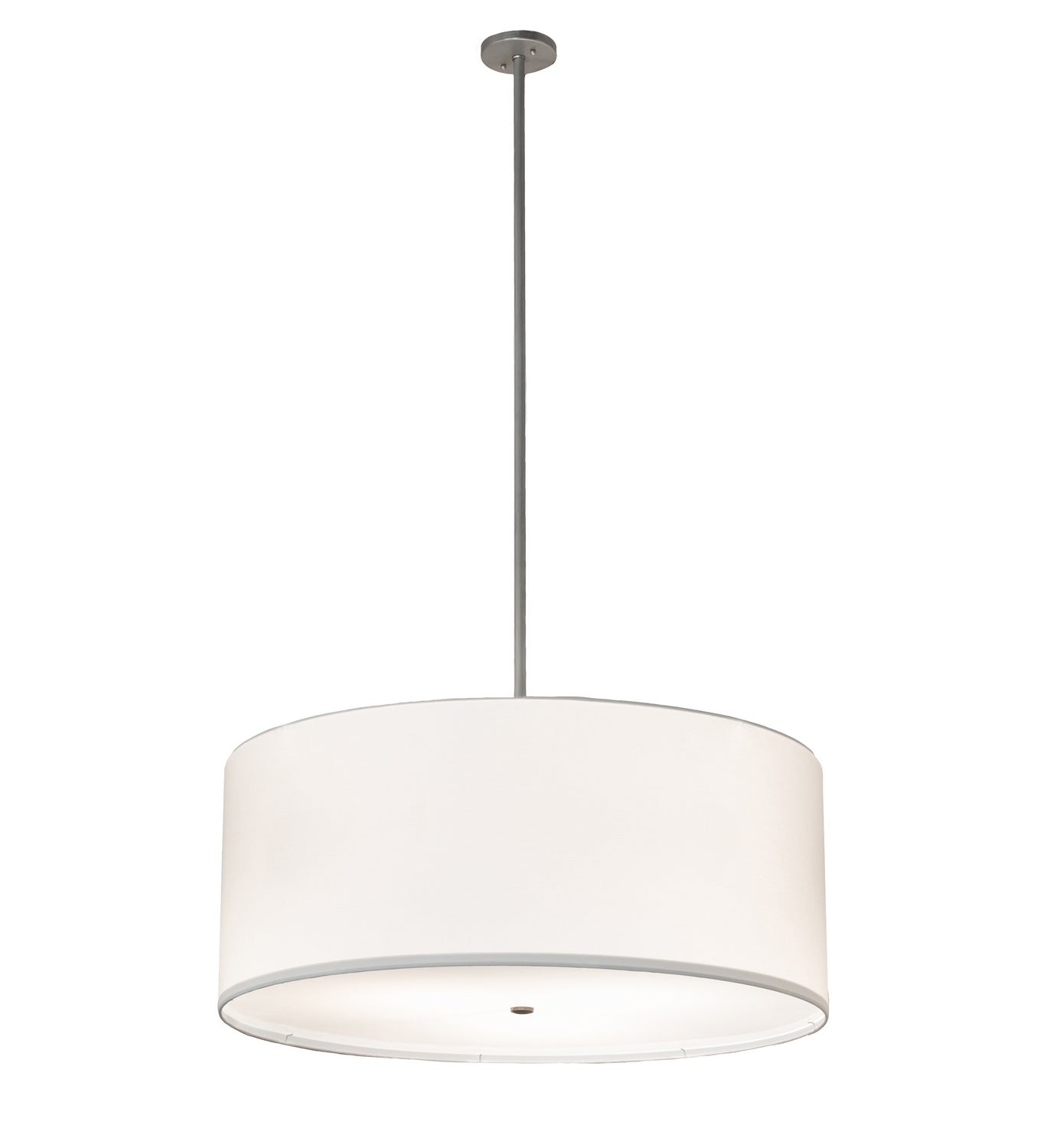 Meyda Tiffany - 145082 - Three Light Pendant - Cilindro - Brushed Nickel