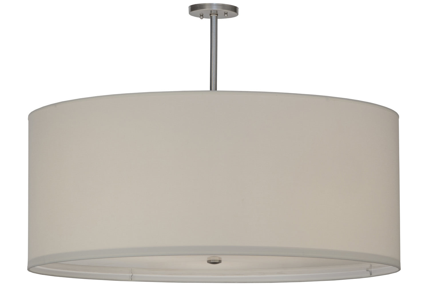 Meyda Tiffany - 145082 - Three Light Pendant - Cilindro - Brushed Nickel