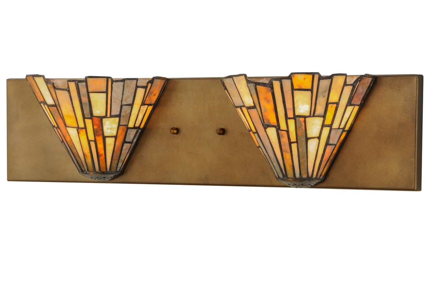 Meyda Tiffany - 145112 - Two Light Wall Sconce - Delta - Antique Copper