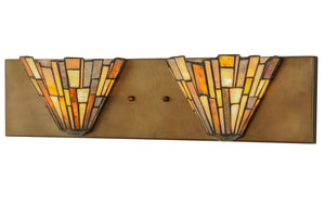 Meyda Tiffany - 145112 - Two Light Wall Sconce - Delta - Antique Copper