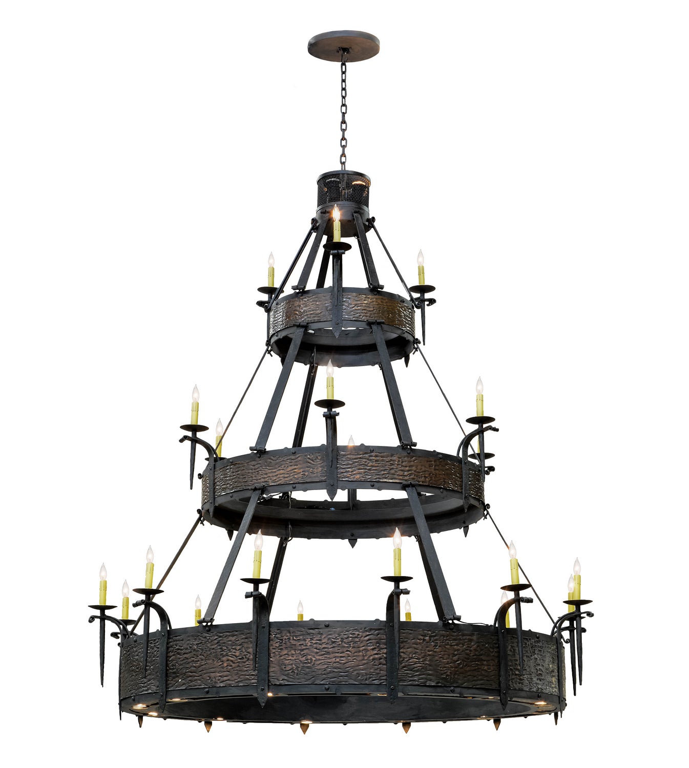 Meyda Tiffany - 147097 - 37 Light Chandelier - Costello - Costello Black