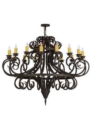 Meyda Tiffany - 151204 - 16 Light Chandelier - Symen - Coffee Bean