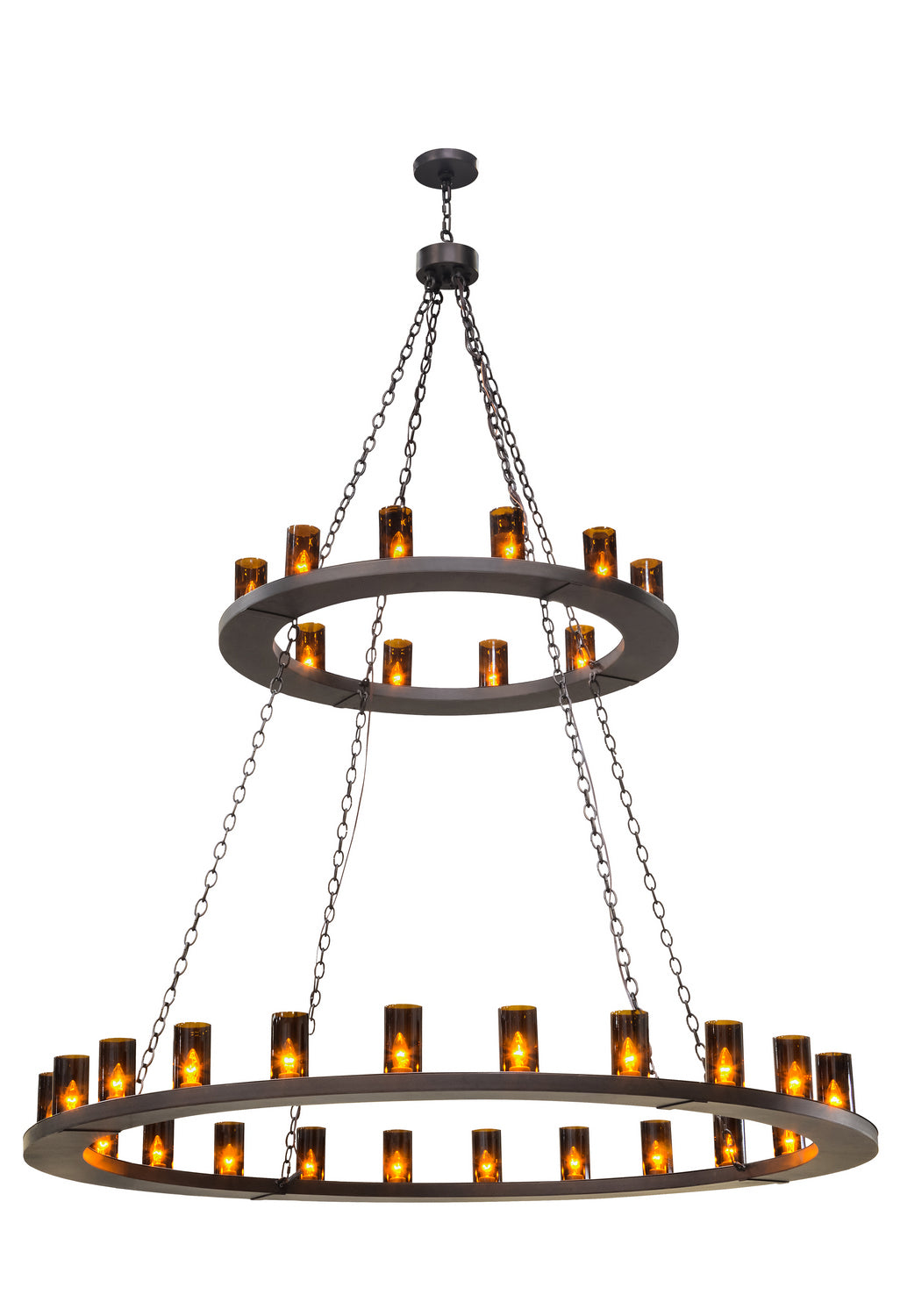 Meyda Tiffany - 151692 - 36 Light Chandelier - Loxley - Mahogany Bronze