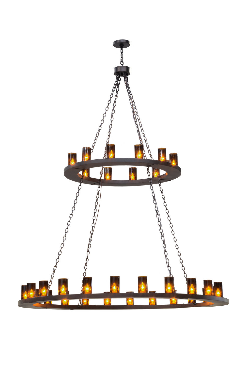 Meyda Tiffany - 151692 - 36 Light Chandelier - Loxley - Mahogany Bronze