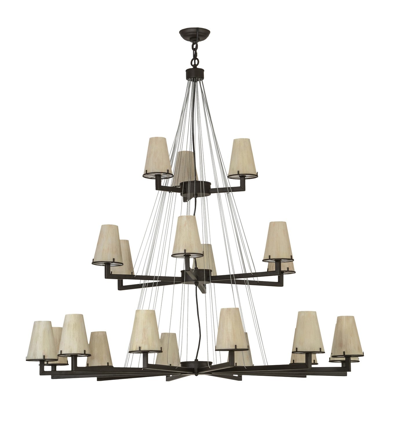 Meyda Tiffany - 152191 - 21 Light Chandelier - St. Lawrence - Oil Rubbed Bronze