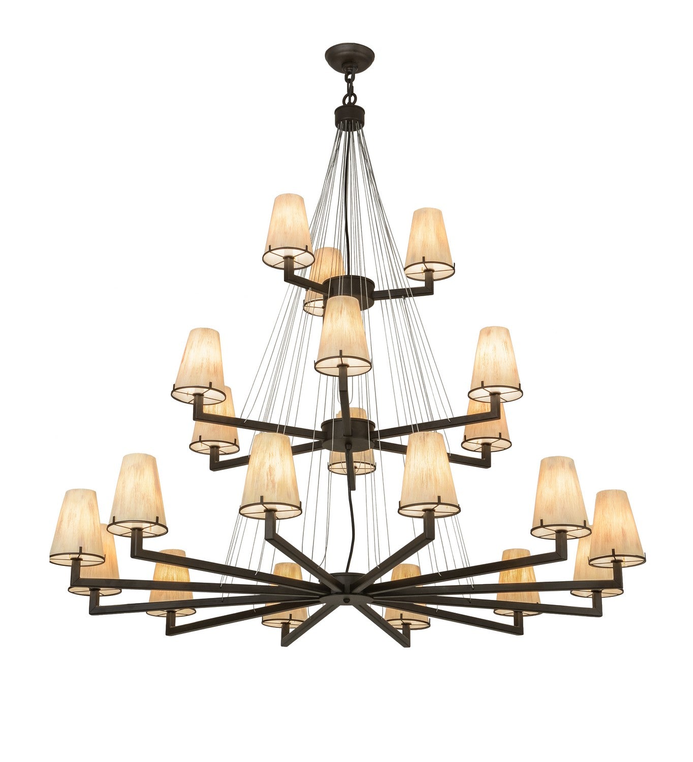 Meyda Tiffany - 152191 - 21 Light Chandelier - St. Lawrence - Oil Rubbed Bronze