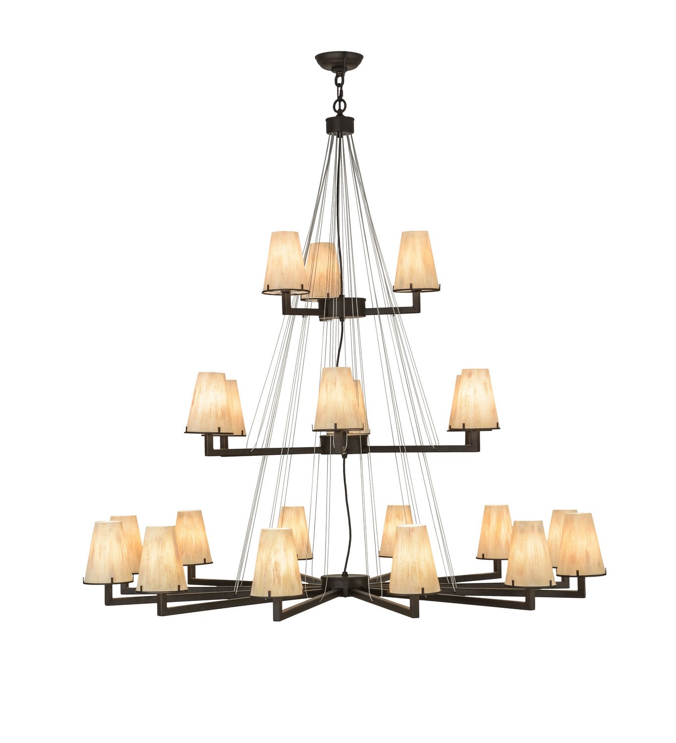 Meyda Tiffany - 152191 - 21 Light Chandelier - St. Lawrence - Oil Rubbed Bronze