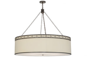 Meyda Tiffany - 152581 - Eight Light Pendant - Cilindro - Timeless Bronze