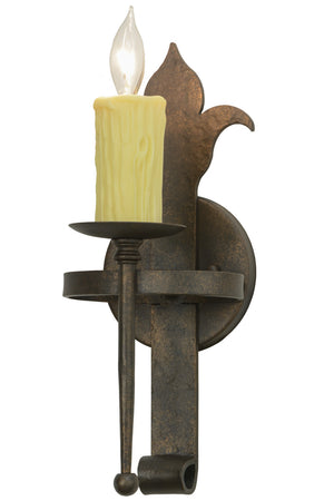 Meyda Tiffany - 153172 - One Light Wall Sconce - Marthe - Gilded Tobacco