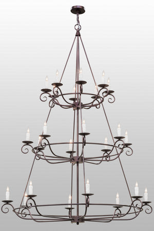 Meyda Tiffany - 153264 - 24 Light Chandelier - Estrella - Mahogany Bronze