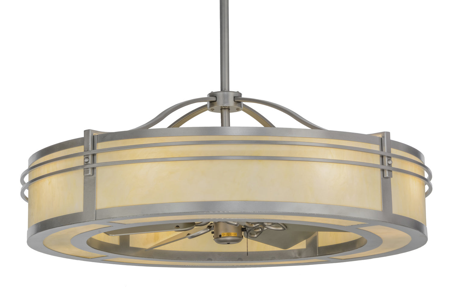 Meyda Tiffany - 153397 - Eight Light Chandel-Air - Sargent - Brushed Nickel