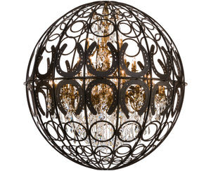 Meyda Tiffany - 153398 - 42 Light Chandelier - Equestriana - Oil Rubbed Bronze