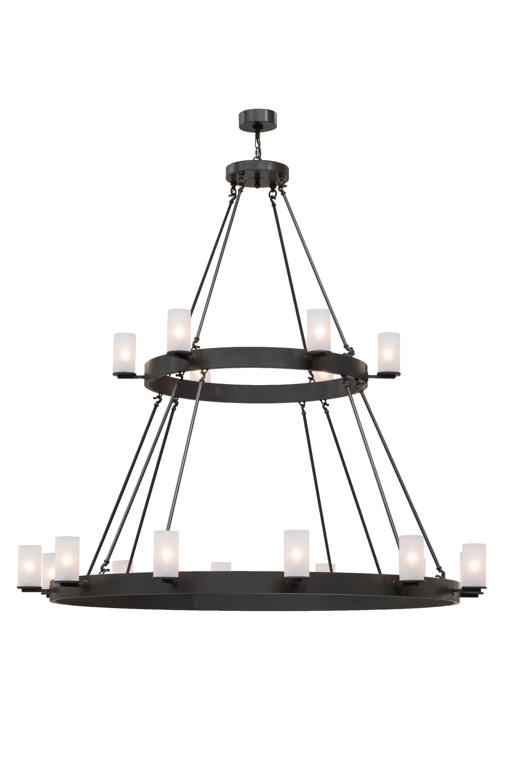 Meyda Tiffany - 153502 - 16 Light Chandelier - Chappell - Timeless Bronze