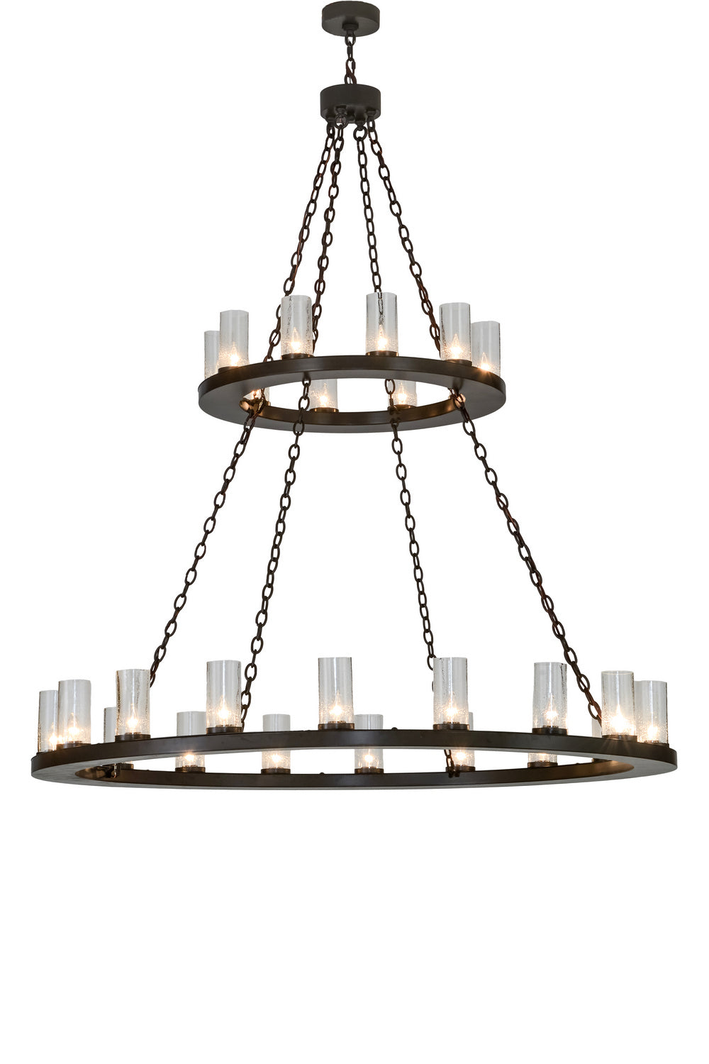 Meyda Tiffany - 153513 - 28 Light Chandelier - Loxley - Timeless Bronze