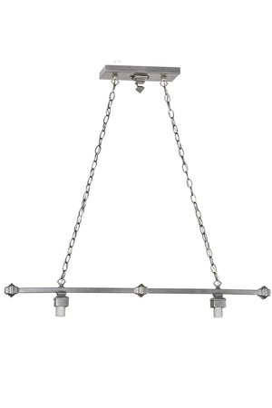 Meyda Tiffany - 153979 - Two Light Island Pendant Hardware - Loxley - Nickel