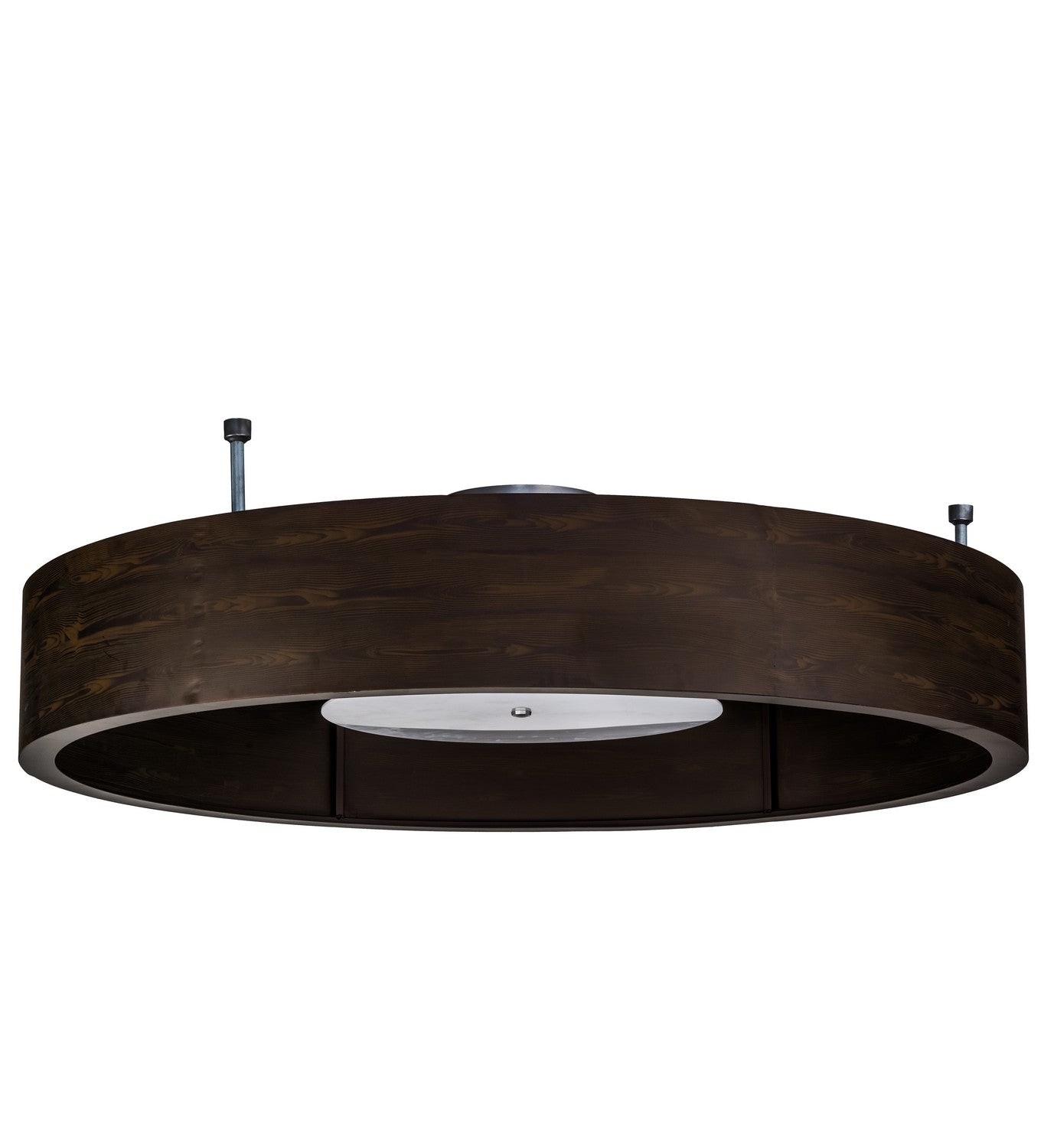 Meyda Tiffany - 154000 - 12 Light Pendant - Cilindro - Mahogany Wood Grain