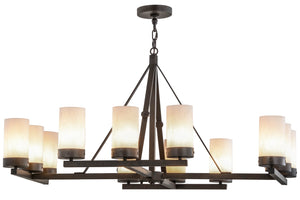 Meyda Tiffany - 154636 - 12 Light Chandelier - Parker - Classic Rust