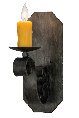 Meyda Tiffany - 155248 - One Light Wall Sconce - Renzo - Antique Iron Gate