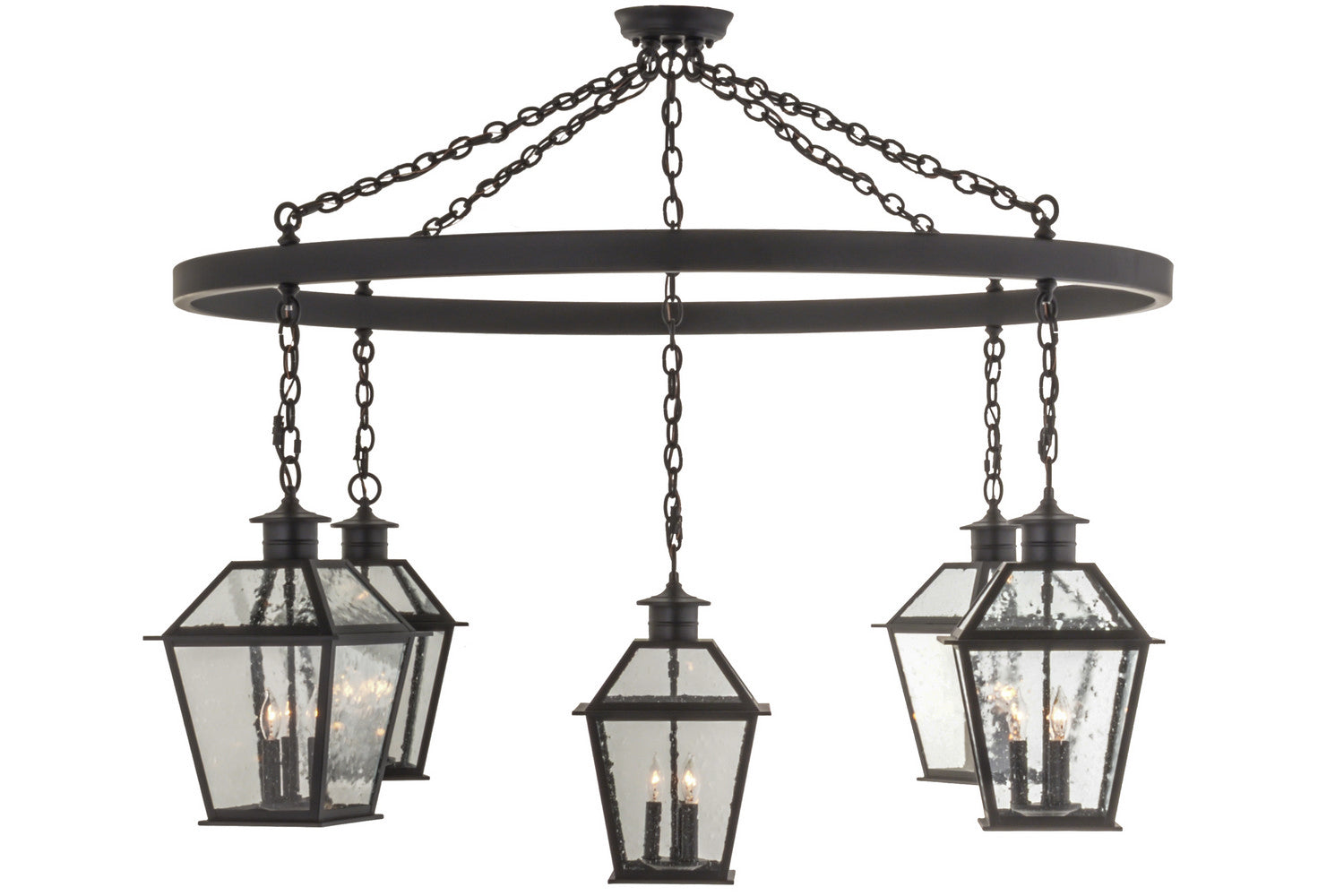 Meyda Tiffany - 155989 - 15 Light Chandelier - Coach - Black