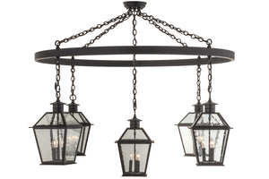 Meyda Tiffany - 155989 - 15 Light Chandelier - Coach - Black