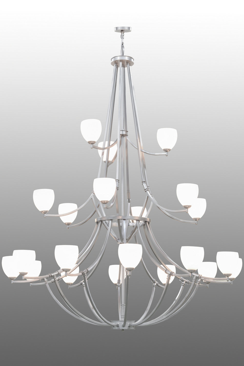 Meyda Tiffany - 156064 - 21 Light Chandelier - Everett - Nickel