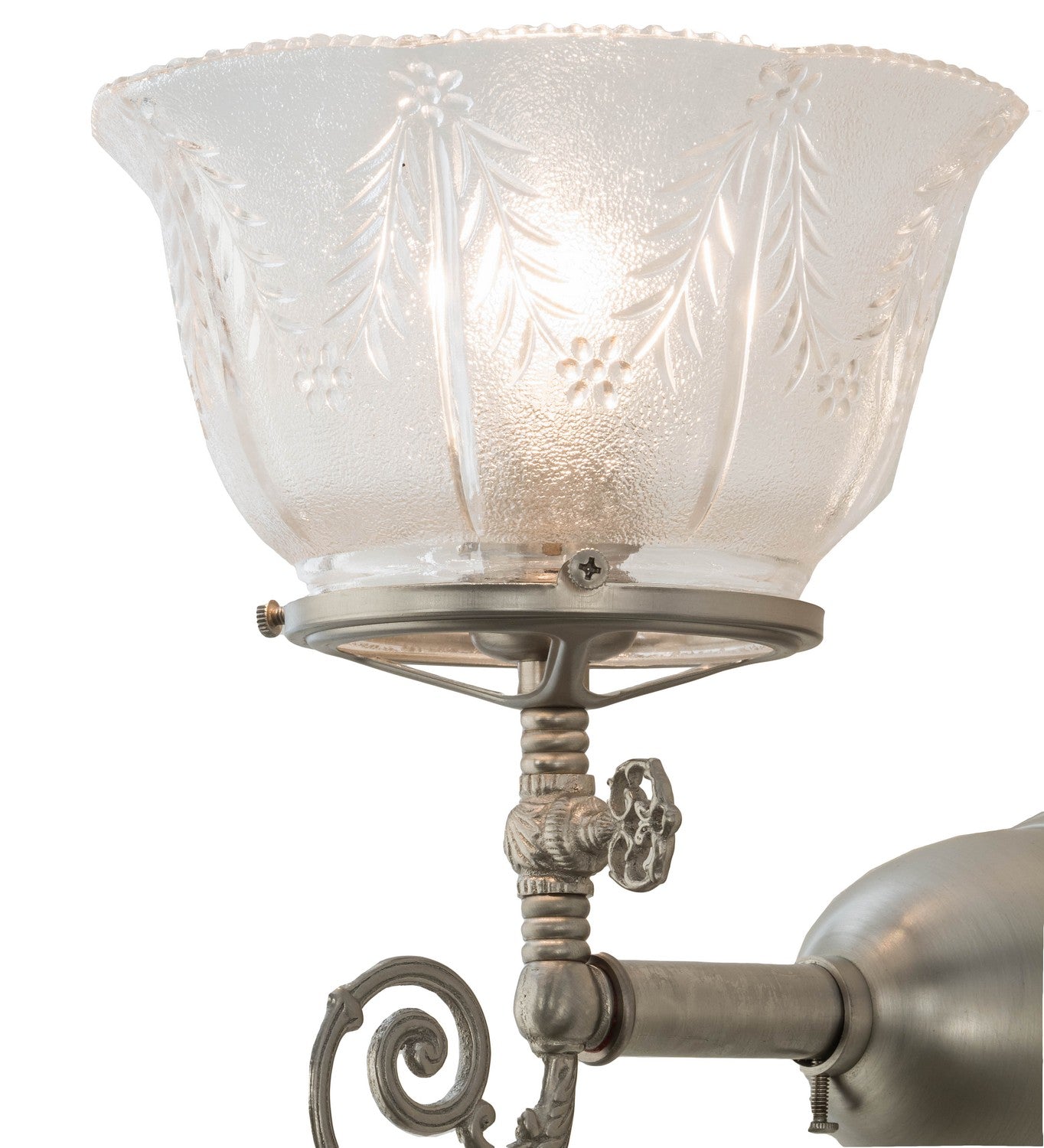 Meyda Tiffany - 157268 - One Light Wall Sconce - Revival - Brushed Nickel