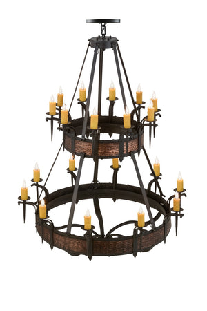 Meyda Tiffany - 158265 - 20 Light Chandelier - Costello - Costello Black & Blackened Copper