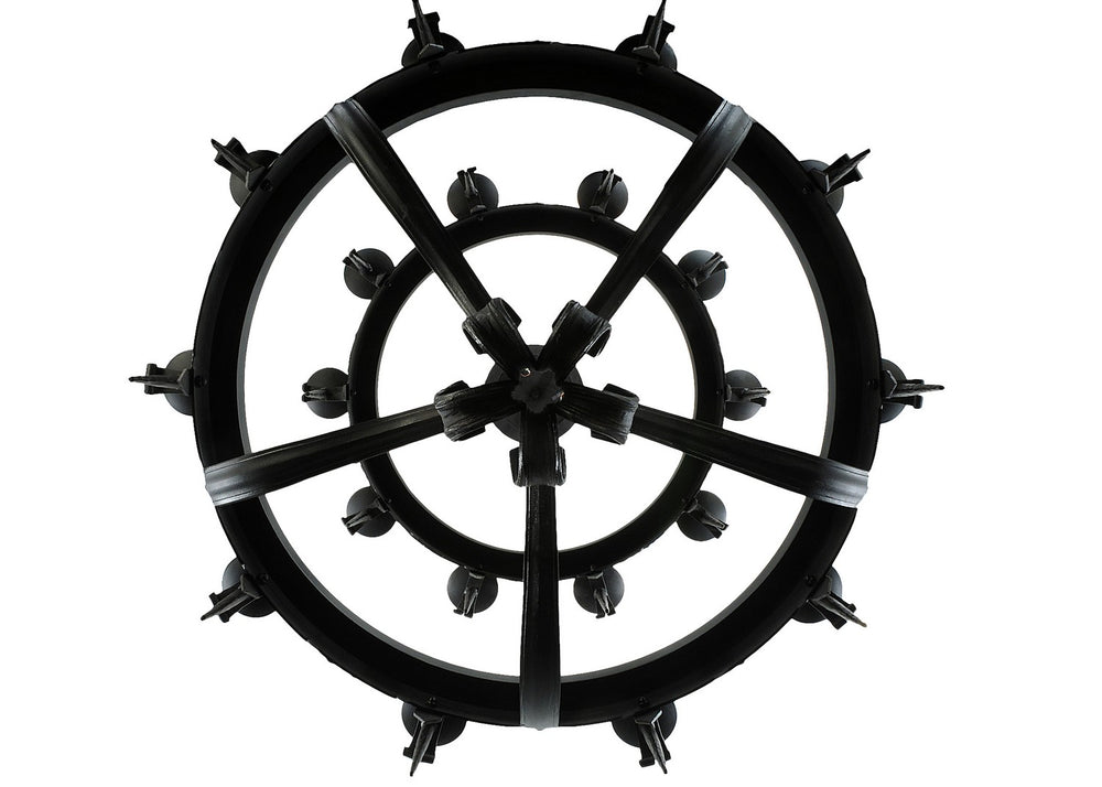 Meyda Tiffany - 158265 - 20 Light Chandelier - Costello - Costello Black & Blackened Copper