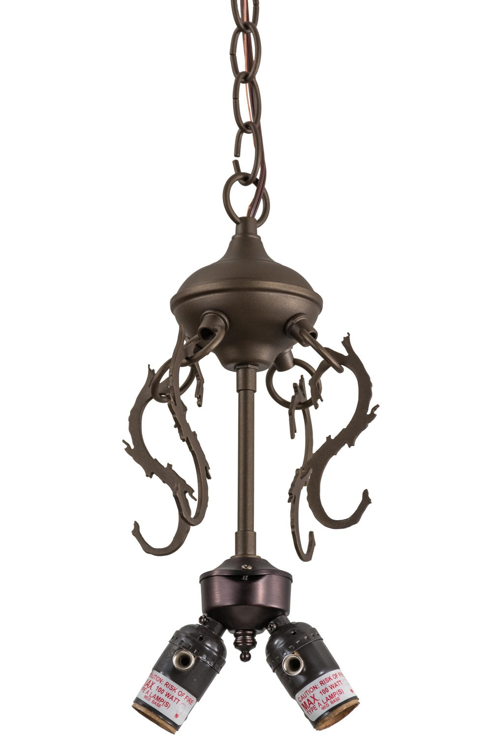 Meyda Tiffany - 158681 - Two Light Pendant Hardware - Loon - Tyler Bronze