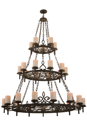 Meyda Tiffany - 158764 - 30 Light Chandelier - Newcastle - Oil Rubbed Bronze