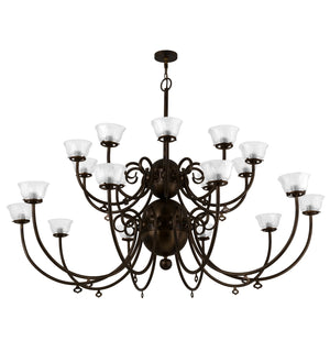 Meyda Tiffany - 160553 - 20 Light Chandelier - Perennial - Burnished Antique Copper