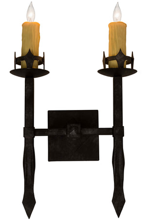 Meyda Tiffany - 160895 - Two Light Wall Sconce - Castilla - Smoke