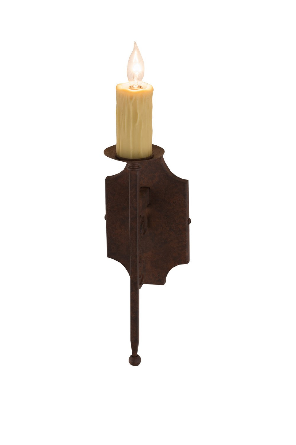 Meyda Tiffany - 162458 - One Light Wall Sconce - Toscano - Rusty Nail